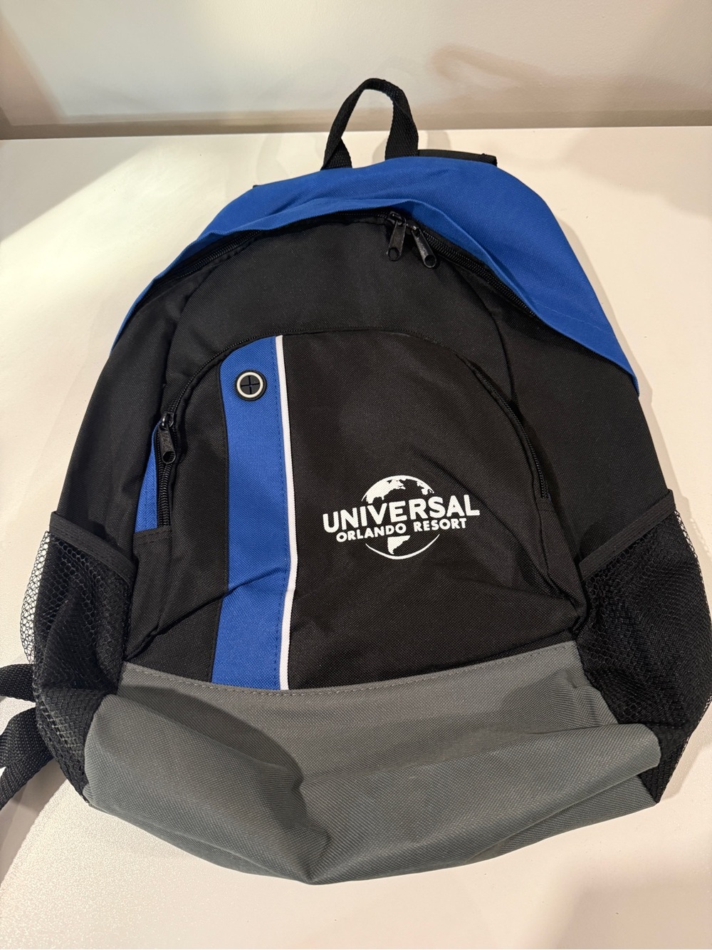 Universal Orlando Resort Blue Black Backpack – New Without Tags